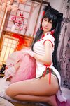 [Cosplay] 可可老师 爱宕高雄旗袍双人