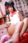 [Cosplay] 可可老师 爱宕高雄旗袍双人