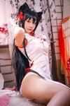 [Cosplay] 可可老师 爱宕高雄旗袍双人