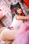 [Cosplay] 可可老师 爱宕高雄旗袍双人