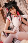 [Cosplay] 可可老师 爱宕高雄旗袍双人