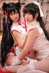 [Cosplay] 可可老师 爱宕高雄旗袍双人