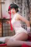 [Cosplay] 可可老师 爱宕高雄旗袍双人