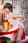 [Cosplay] 可可老师 爱宕高雄旗袍双人