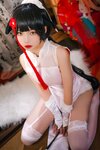 [Cosplay] 可可老师 爱宕高雄旗袍双人