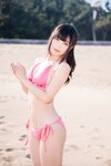 [Cosplay] 汪知子 粉色比基尼