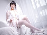 [Cosplay] 汪知子 婚纱