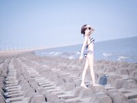 [Cosplay] Shika小鹿鹿 加藤惠 泳装