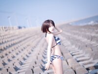 [Cosplay] Shika小鹿鹿 加藤惠 泳装