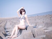 [Cosplay] Shika小鹿鹿 加藤惠 泳装