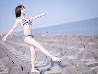[Cosplay] Shika小鹿鹿 加藤惠 泳装
