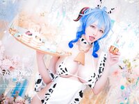 [Cosplay] Arty Huang (Arty亚缇) - Ganyu Cow