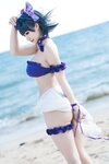 [Cosplay] Kokura Chiyo 小仓千代w - Cheshire Swimsuit 柴郡泳装
