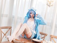 [Cosplay] Yaokoututu 咬一口兔娘ovo - Rem Meow Meow 蕾姆喵喵