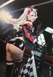 [Cosplay] 斗鱼主播在下萝莉控ii 欧根赛车服