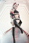 [Cosplay] 斗鱼主播在下萝莉控ii 欧根赛车服