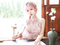 [Cosplay] 仙女月 粉色旗袍