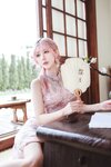 [Cosplay] 仙女月 粉色旗袍
