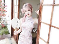 [Cosplay] 仙女月 粉色旗袍