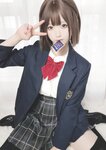 [Cosplay] Asagiriai 愛 制服自拍