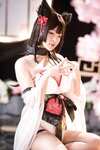 [Cosplay] 白烨 湿身天诚泳装