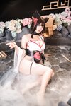[Cosplay] 白烨 湿身天诚泳装