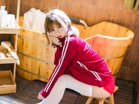 Coser@小仓千代w - No.2 - 红色体操服