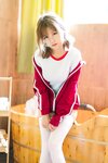 Coser@小仓千代w - No.2 - 红色体操服