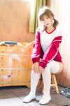 Coser@小仓千代w - No.2 - 红色体操服
