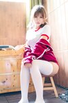Coser@小仓千代w - No.2 - 红色体操服
