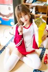 Coser@小仓千代w - No.2 - 红色体操服
