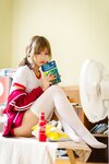Coser@小仓千代w - No.2 - 红色体操服