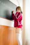 Coser@小仓千代w - No.2 - 红色体操服