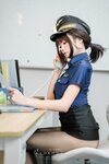 [Cosplay] Yaokoututu 咬一口兔娘ovo - Policewoman 乌龙女警