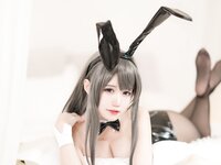 Coser@小仓千代w - No.06 - 麻衣兔女郎