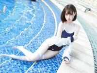 [Cosplay] 许岚 泳装
