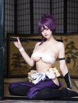 [Cosplay] Kokura Chiyo 小仓千代w - Yuzuriha ゆずりは (Lands of Rakuho) 地狱楽 杠