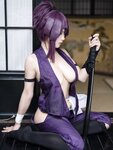 [Cosplay] Kokura Chiyo 小仓千代w - Yuzuriha ゆずりは (Lands of Rakuho) 地狱楽 杠