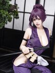 [Cosplay] Kokura Chiyo 小仓千代w - Yuzuriha ゆずりは (Lands of Rakuho) 地狱楽 杠