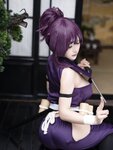 [Cosplay] Kokura Chiyo 小仓千代w - Yuzuriha ゆずりは (Lands of Rakuho) 地狱楽 杠