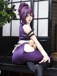 [Cosplay] Kokura Chiyo 小仓千代w - Yuzuriha ゆずりは (Lands of Rakuho) 地狱楽 杠