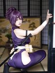 [Cosplay] Kokura Chiyo 小仓千代w - Yuzuriha ゆずりは (Lands of Rakuho) 地狱楽 杠