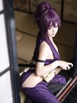 [Cosplay] Kokura Chiyo 小仓千代w - Yuzuriha ゆずりは (Lands of Rakuho) 地狱楽 杠