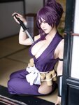 [Cosplay] Kokura Chiyo 小仓千代w - Yuzuriha ゆずりは (Lands of Rakuho) 地狱楽 杠