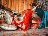 [Cosplay] 钛合金TiTi – 塞上红鸾异域风情