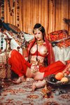 [Cosplay] 钛合金TiTi – 塞上红鸾异域风情