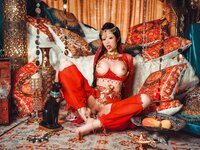 [Cosplay] 钛合金TiTi – 塞上红鸾异域风情