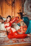 [Cosplay] 钛合金TiTi – 塞上红鸾异域风情
