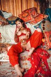 [Cosplay] 钛合金TiTi – 塞上红鸾异域风情