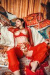 [Cosplay] 钛合金TiTi – 塞上红鸾异域风情